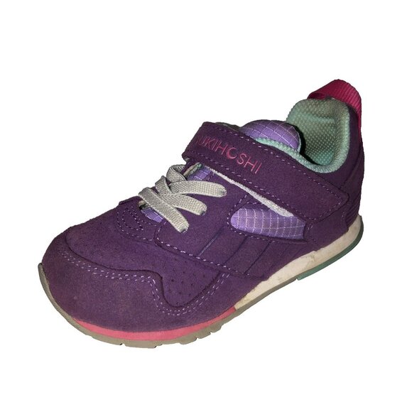 Tsukihoshi Purple Kids Sneakers - Picture 1 of 10